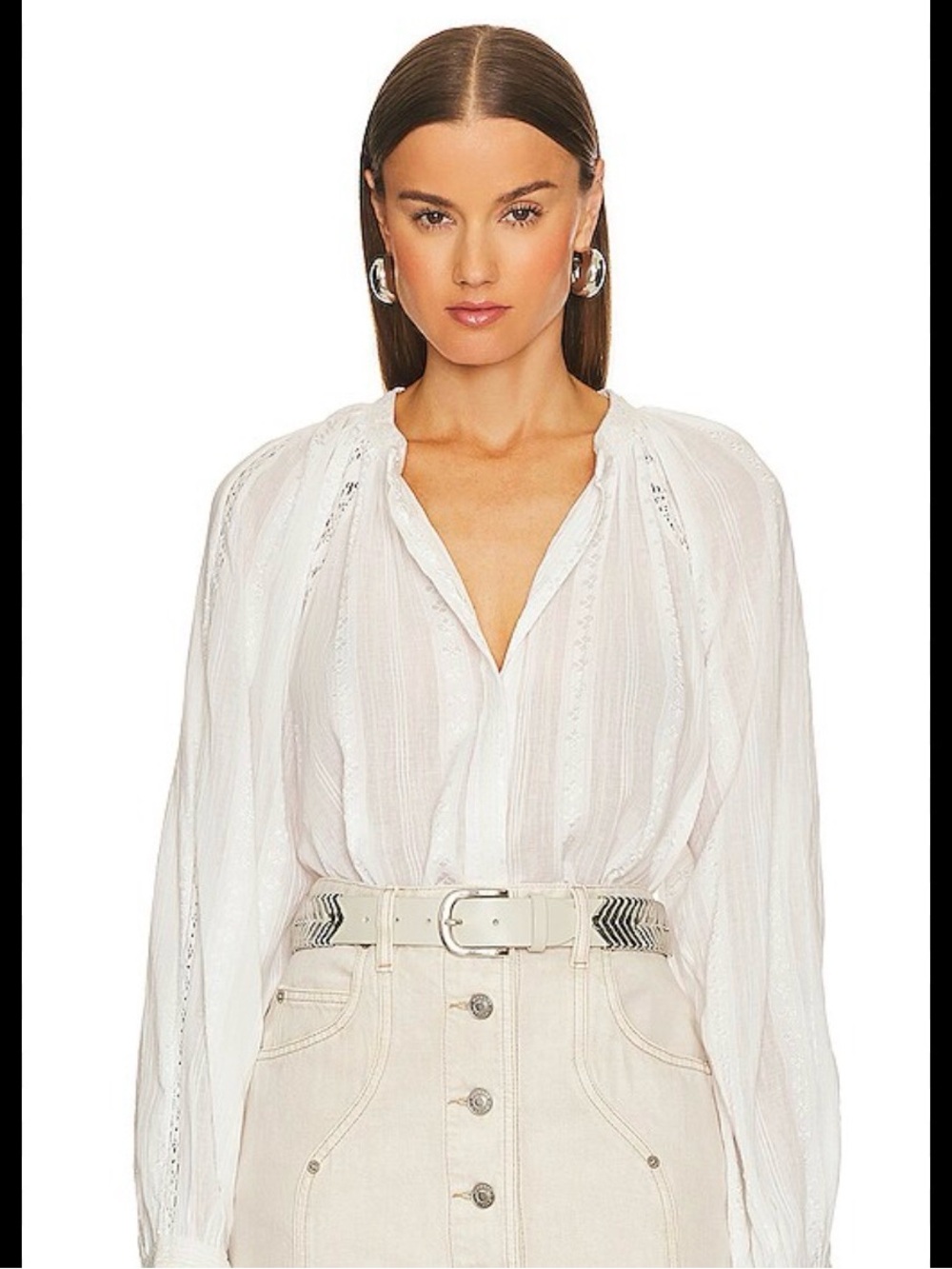 Isabel Marant Etoile Janelle Top in White